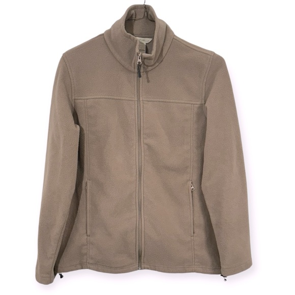 Natural‎ Reflections Women’s Zippered Fleece Jacket Size L - Picture 1 of 4